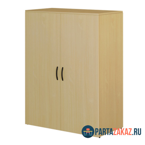 Шкаф-стеллаж низкий широкий закрытый 1130х860х450