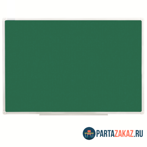 Одноэлементная доска зеленая под мел 750х500 мм